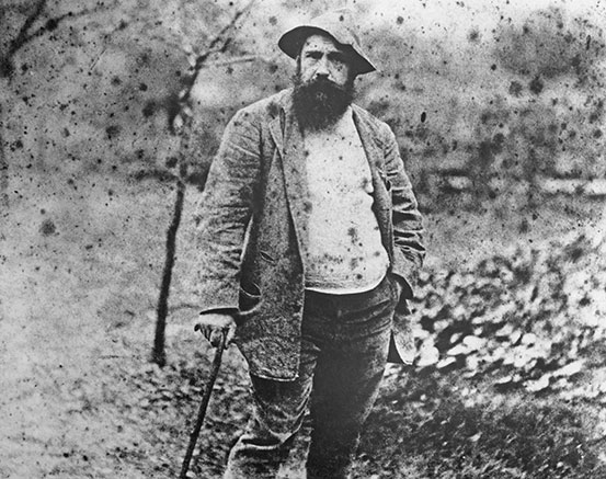 Monet in Giverny 1880s